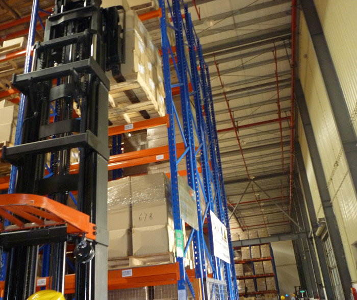 双伸式货架系统