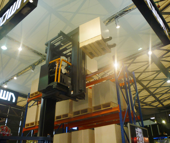 双伸式货架系统